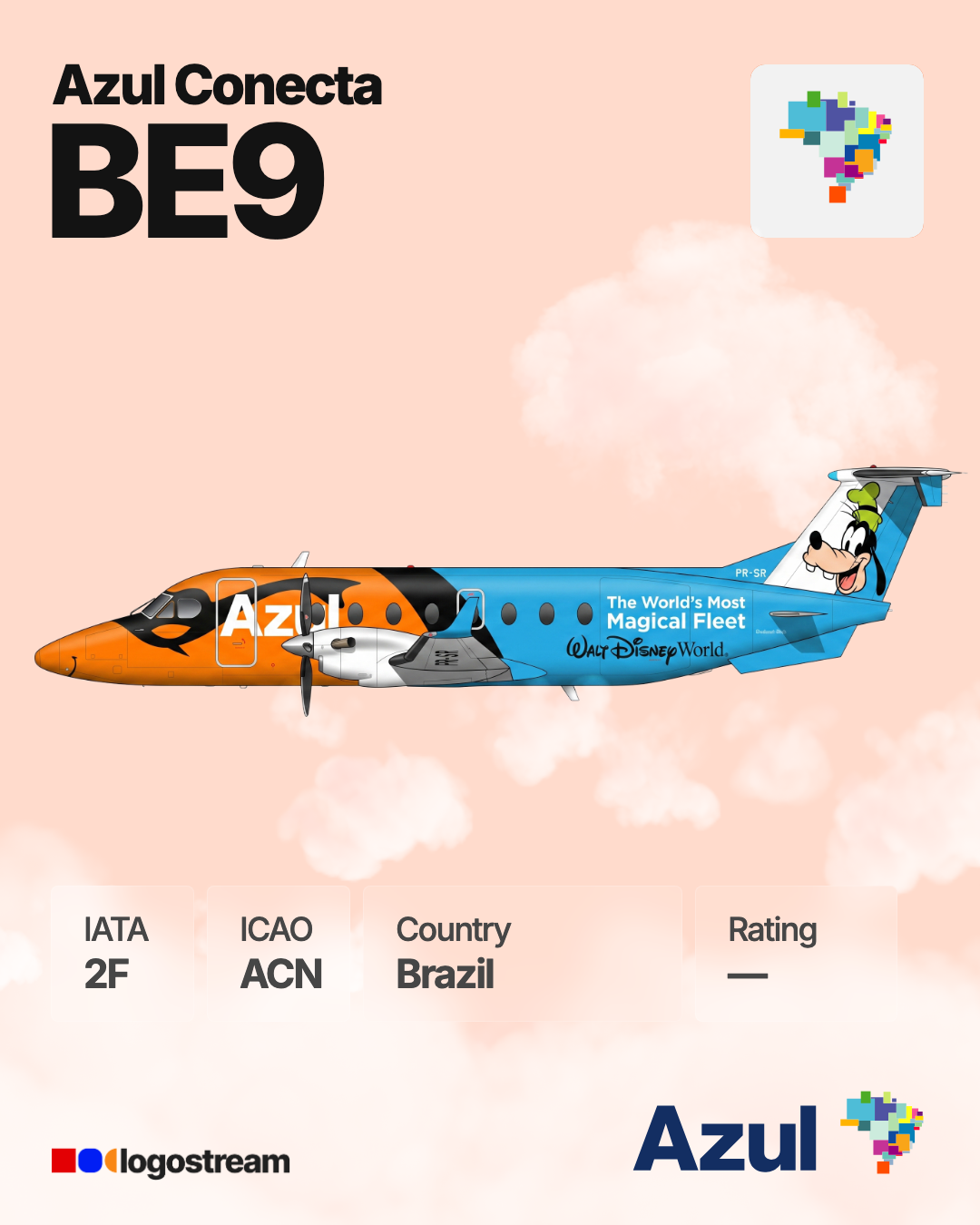 Azul Conecta airline logo – ACN brand asset
