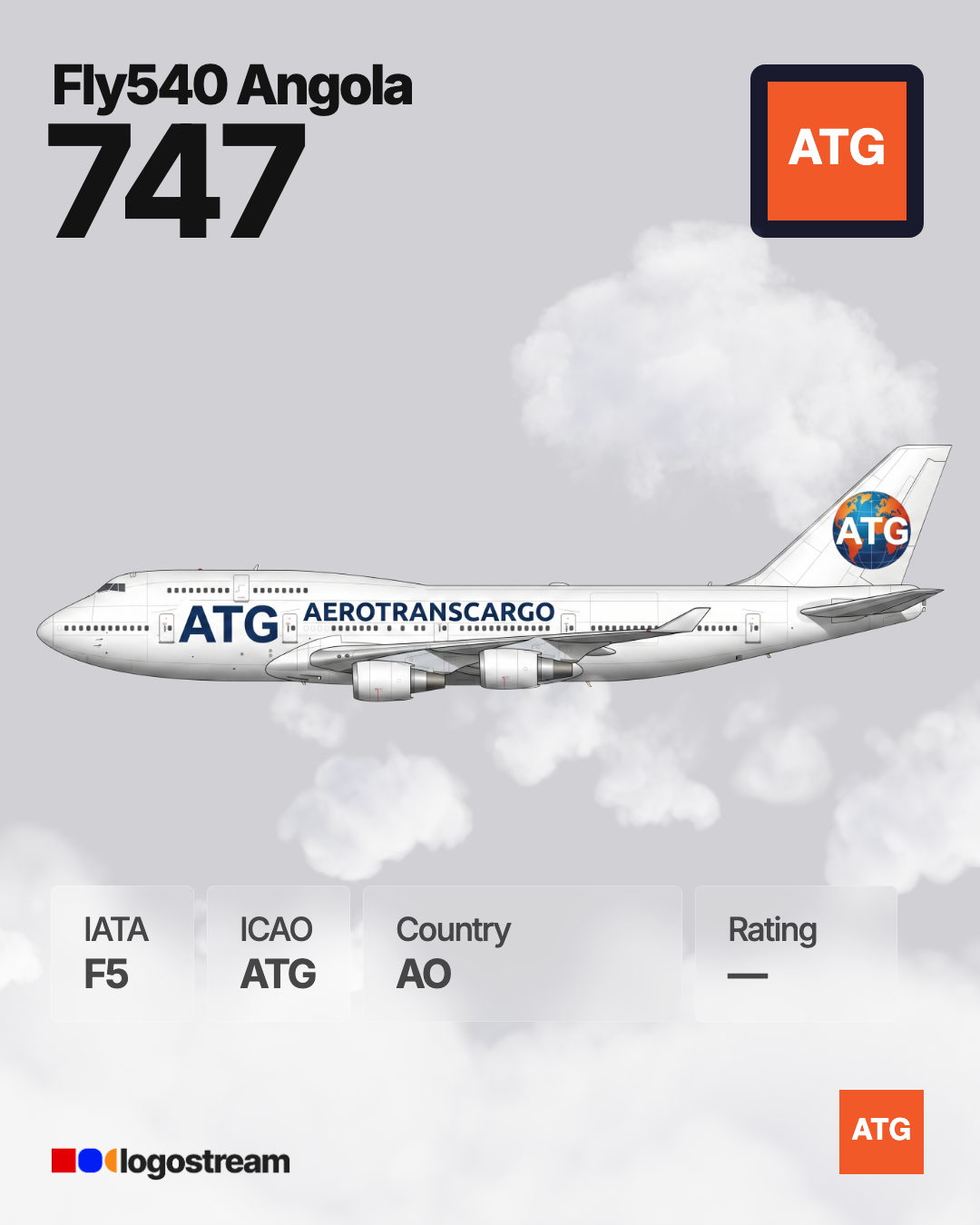 Aerotranscargo (ATG) Aircraft Livery – Airline Logo API Aerotranscargo aircraft livery – ATG airline logo on aircraft