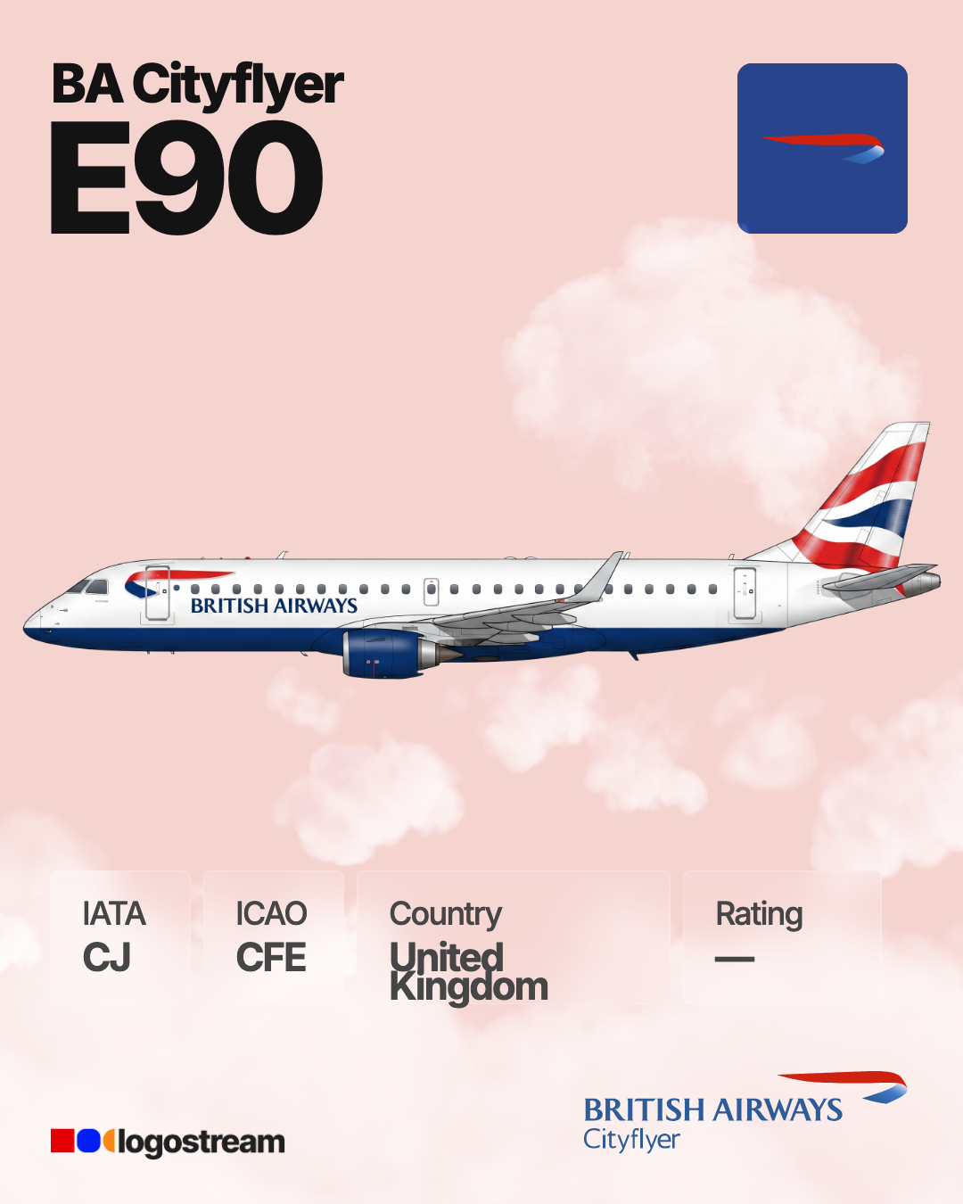 CityFlyer Express (CFE) Aircraft Livery – Airline Logo API CityFlyer Express aircraft livery – CFE airline logo on aircraft
