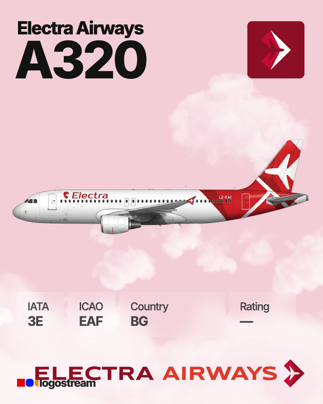 European Aviation Air Charter (EAF) Aircraft Livery – Airline Logo API European Aviation Air Charter aircraft livery – EAF airline logo on aircraft