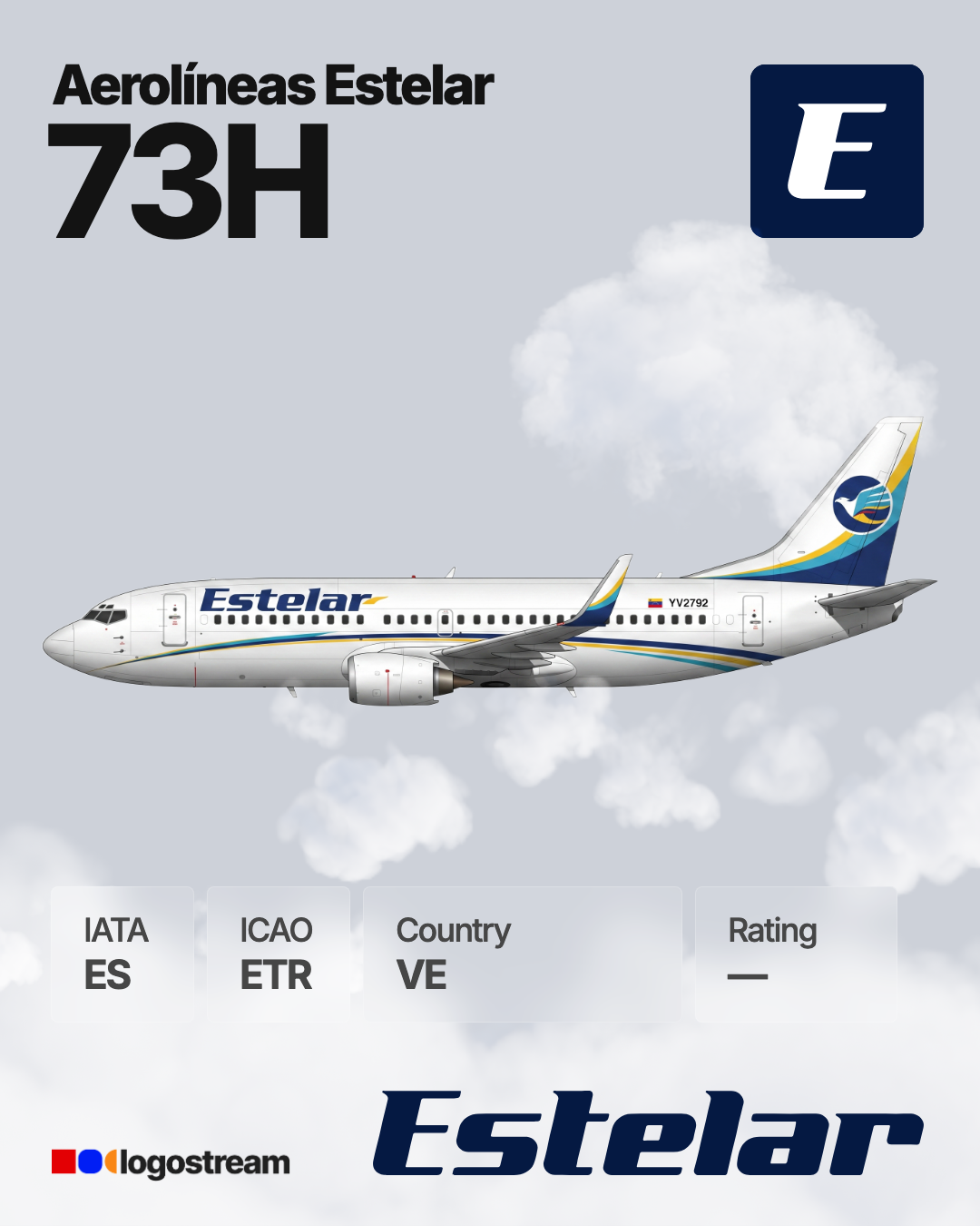 Aerolíneas Estelar airline logo – ETR brand asset