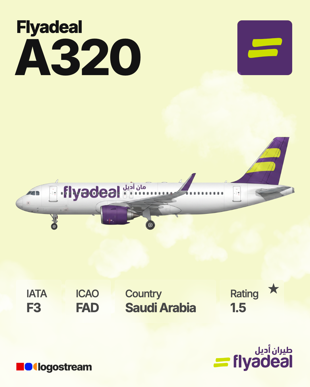 flyadeal (FAD) Aircraft Livery – Airline Logo API flyadeal aircraft livery – FAD airline logo on aircraft