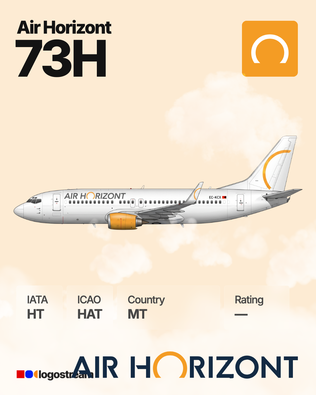 Air Horizont (HAT) Airline Logo – Airline Logo API Air Horizont airline logo – HAT brand asset