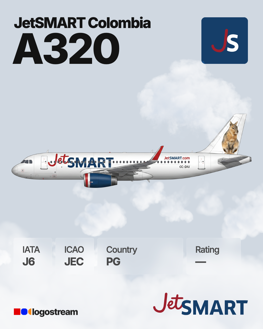Jett8 Airlines (JEC) Aircraft Livery – Airline Logo API Jett8 Airlines aircraft livery – JEC airline logo on aircraft