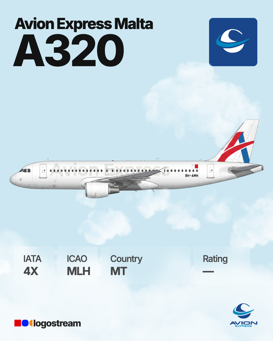 Mahalo Air aircraft livery – MLH airline logo on aircraft