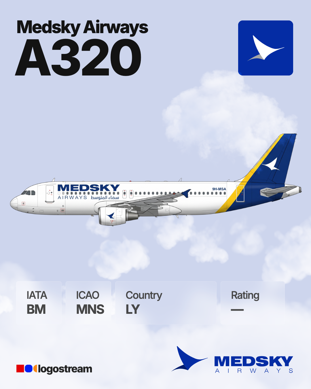 Manunggal Air Service aircraft livery – MNS airline logo on aircraft