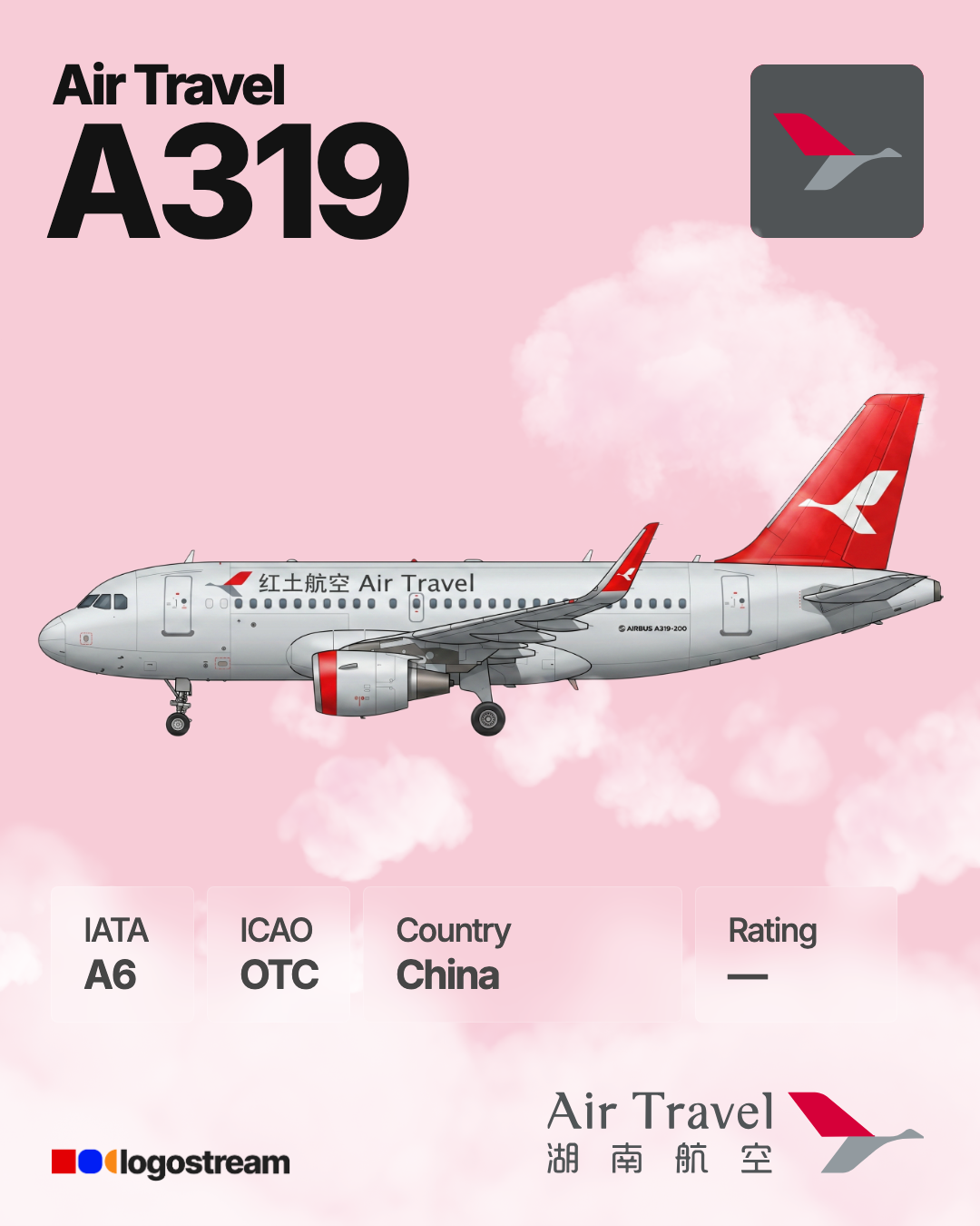 Air Travel (airline) airline logo – OTC brand asset