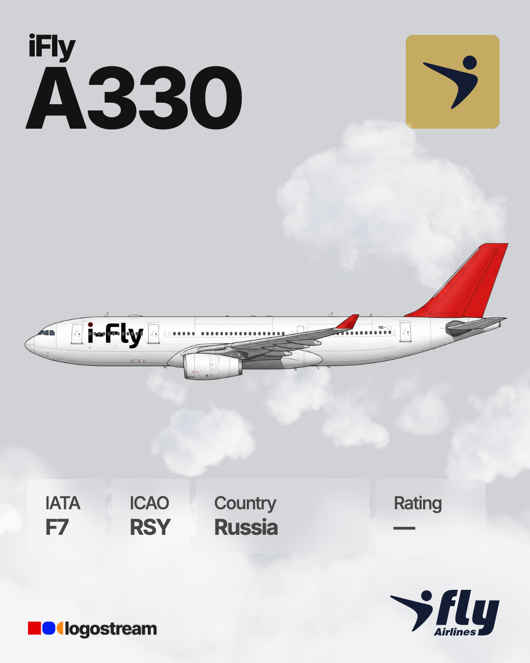 I-Fly (RSY) Aircraft Livery – Airline Logo API I-Fly aircraft livery – RSY airline logo on aircraft