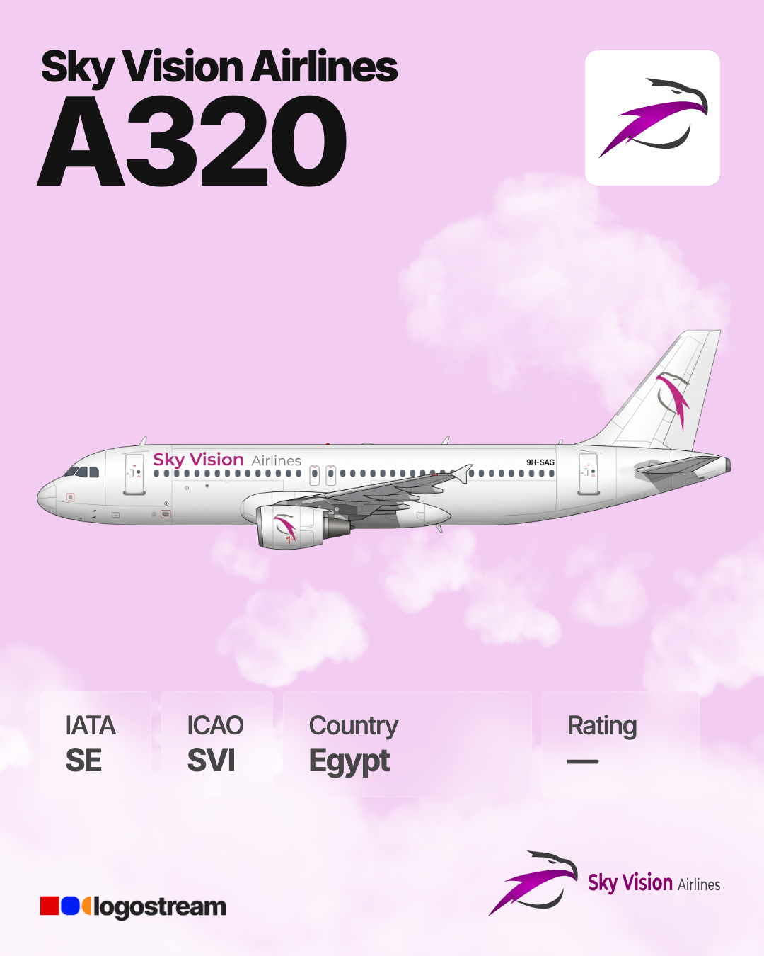 Sky Vision Airlines (SVI) Aircraft Livery – Airline Logo API Sky Vision Airlines aircraft livery – SVI airline logo on aircraft