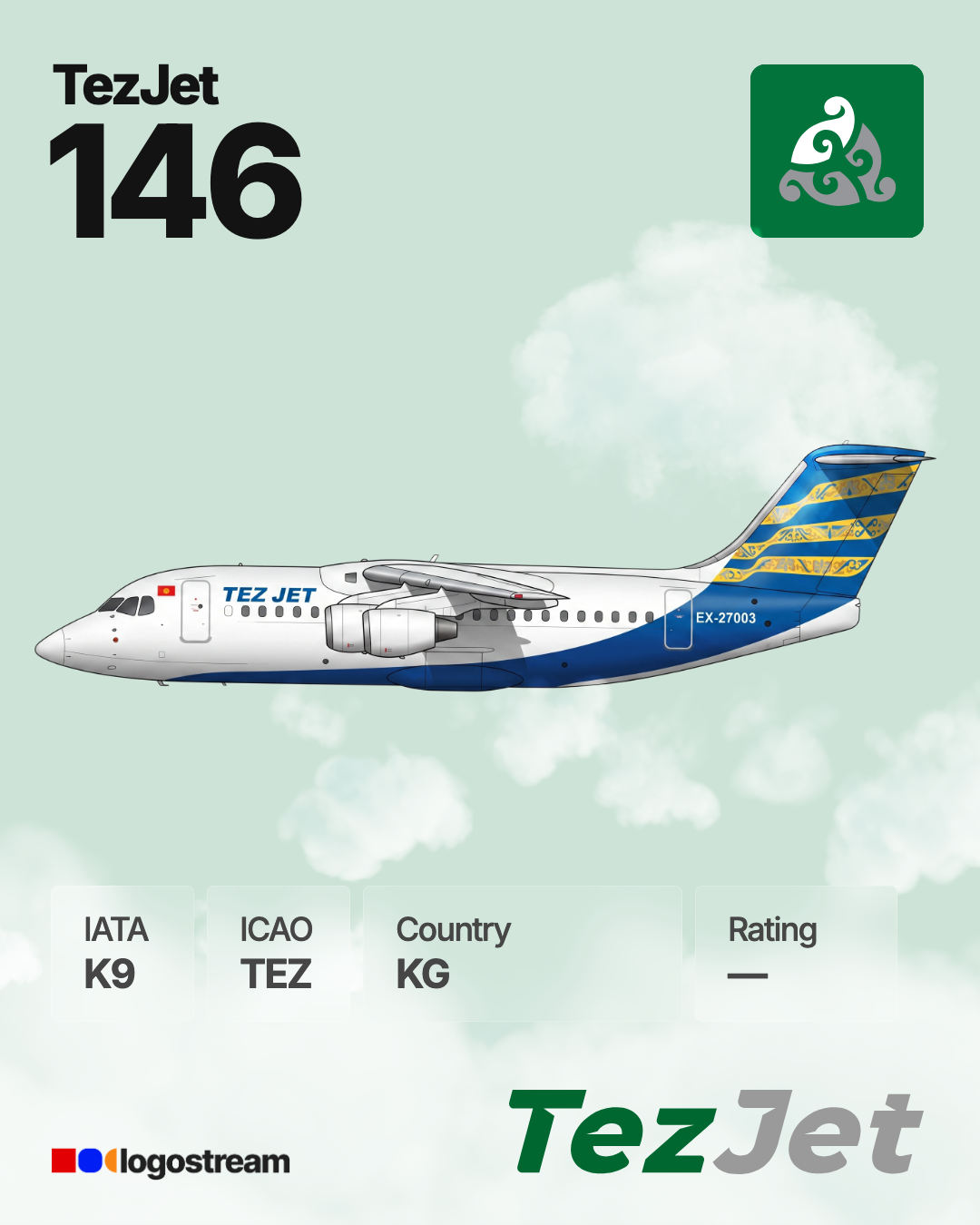 TezJet Airlines (TEZ) Aircraft Livery – Airline Logo API TezJet Airlines aircraft livery – TEZ airline logo on aircraft