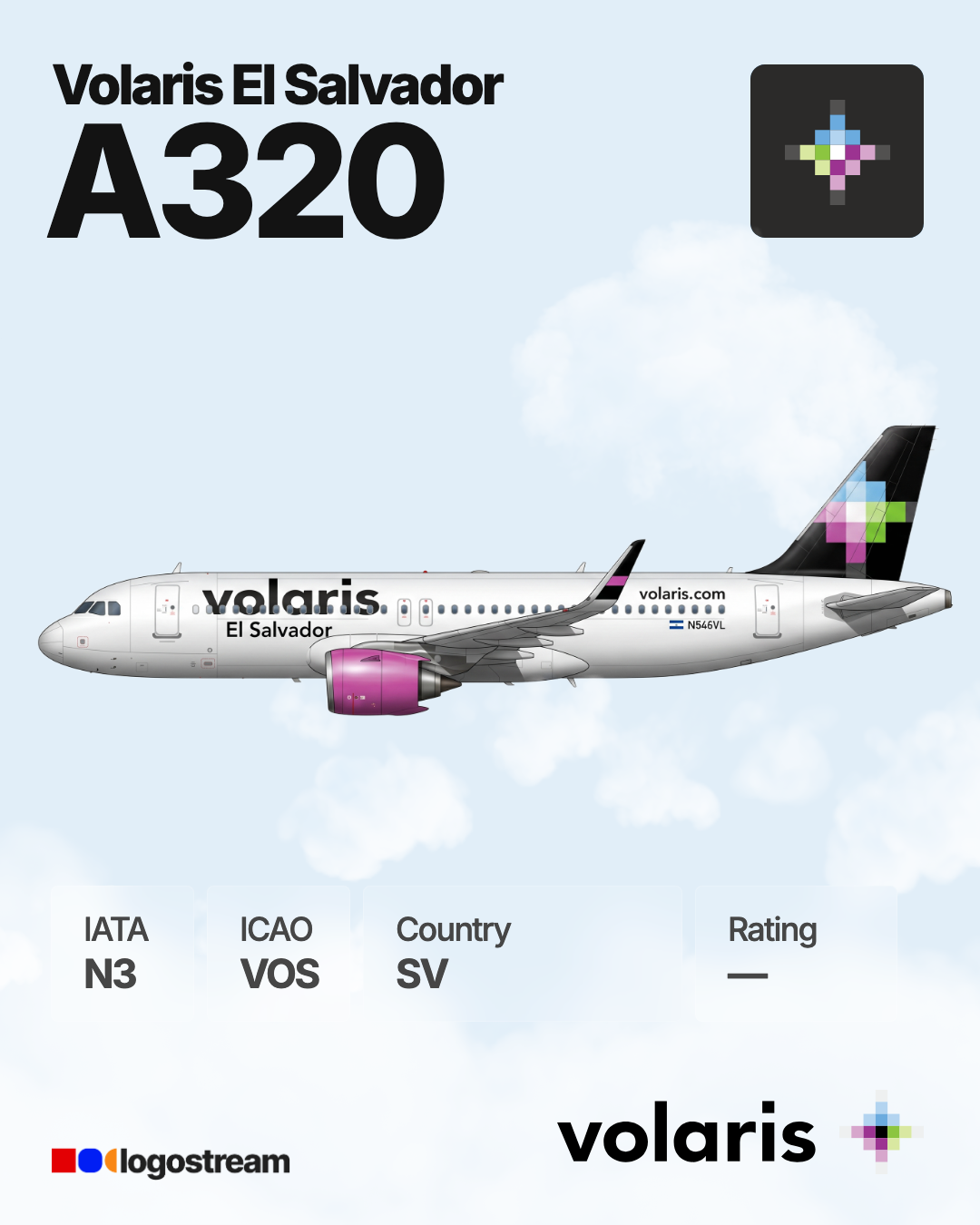 Rovos Air (VOS) Aircraft Livery – Airline Logo API Rovos Air aircraft livery – VOS airline logo on aircraft